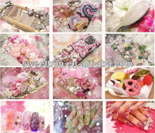 nail art flat back crystal bonito foil back strass