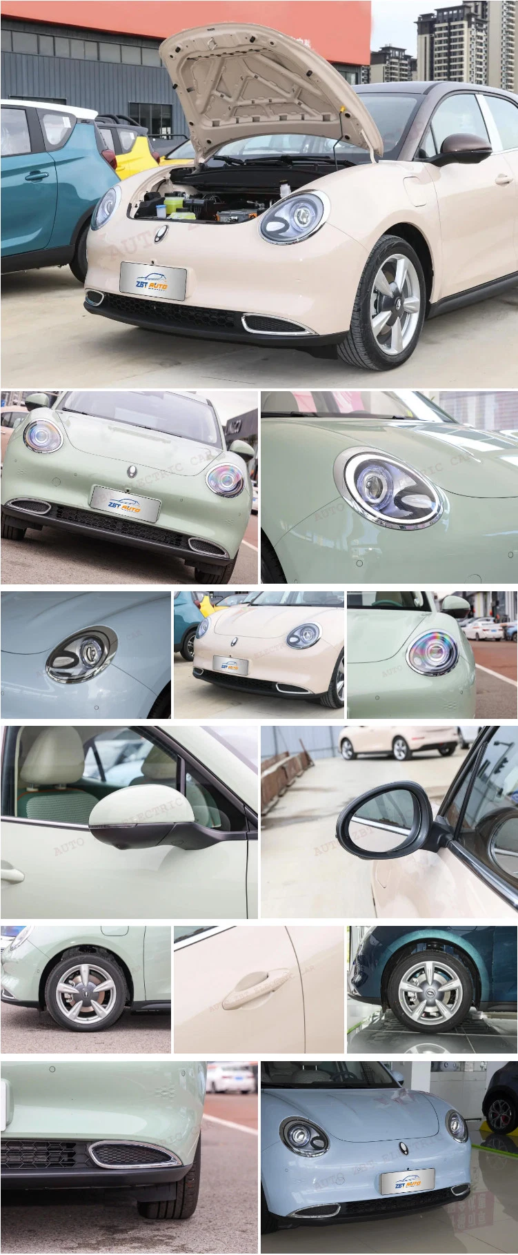 2022 Gwm Ora Haomao Gt 480km New Car New Energy 5-Door 5-Seat High-Speed Electric Vehicle for Sale