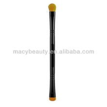 Double ended eyeshadow brush colored brush