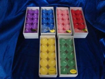 color votive candle Color home candles