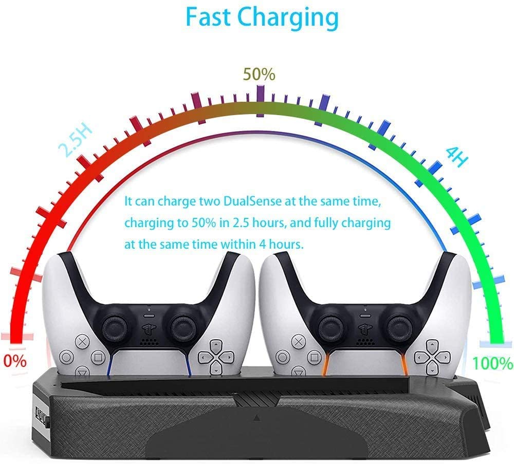 PS5 Vertical Stand Cooling Fan KJH