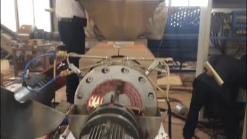 Wet Soft Plastic Squeezing / Squeezer Machine