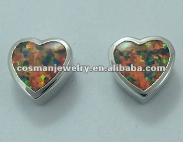 wholesale opal heart shaped jewelry