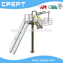 Folding Stairs with Safety Cages for Petrochemcial Industrial