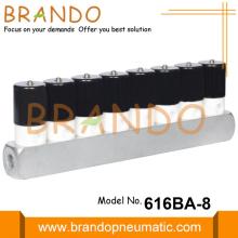 PTFE Diaphragm Isolation Solenoid Valve With Manifold