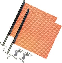 Warning Flag Kit with Universal Bracket