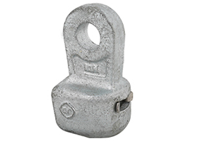 Factory price electric wire fitting hot-dip galvanized power accessories steel ball eye