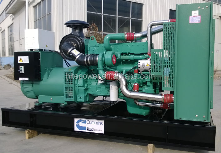 Good service 60HZ 250kw diesel generator set with cummins engine