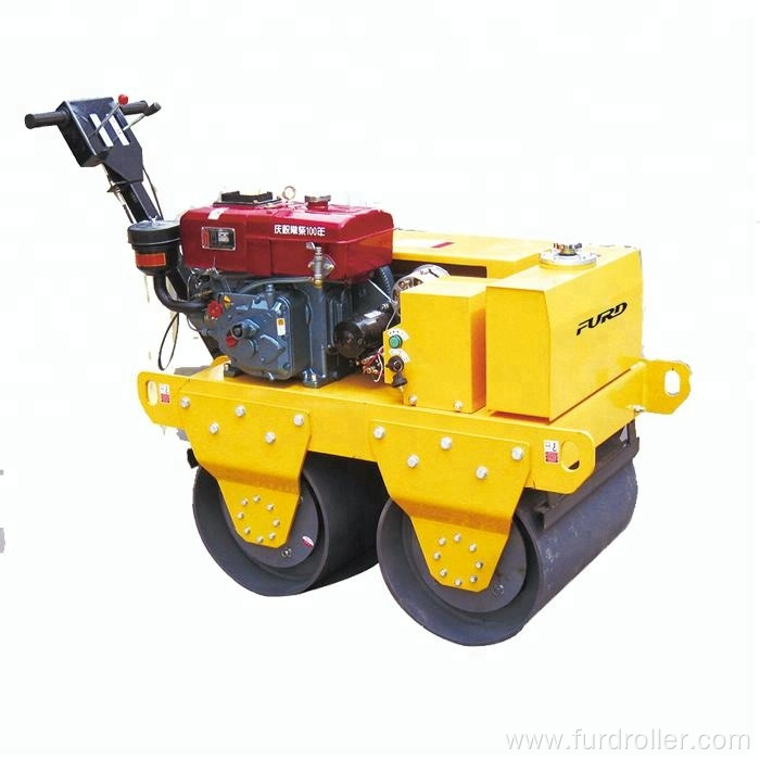 Work Steadily Double Drum Walk Behind Vibratory Roller FYL-S600CS