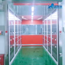 Multifunctional High Speed Door for Air Showers