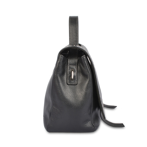 Retro Hand Bag Medium Size Fashion Natural Leather