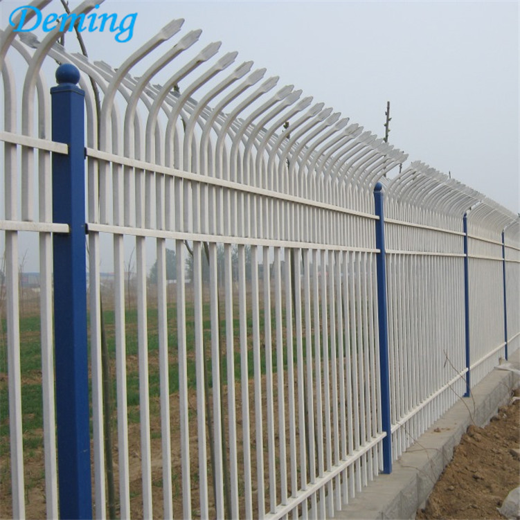 Power Coated High Quality Decorative Zinc Steel Fence