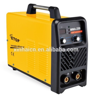 Best choice dc arc inverter welding machines MMA-250