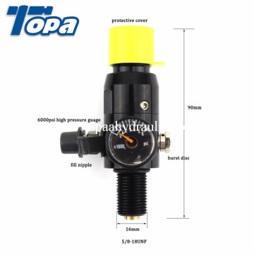 Scuba diving fuel pressure gas co2 regulator