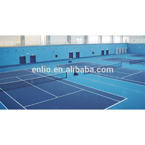 Pisos de tenis para interiores / Pisos de tenis de PVC