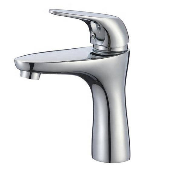 High Quality Basin Faucet Zinc Single Handle Chrome Bathroom Faucet, Wash Bathroom Mixer Water Tap Sanitary Basin Faucets