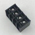 6.35mm pitch power PCB black barrier terminal block