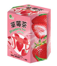 Teabag Strawberry Black Tea Fruit Flavor Tea