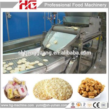 automatic plant and machinery for rice biscuit