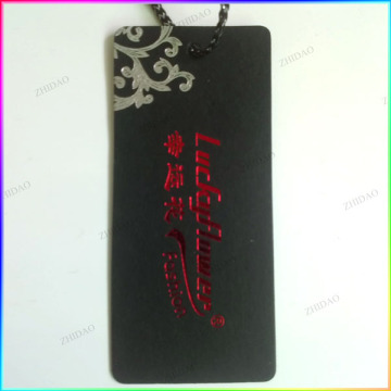 wholesale fashion design leather hang tag