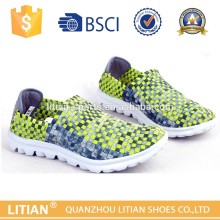 2015 TOP sale handmade woven elastic indian women juti shoes