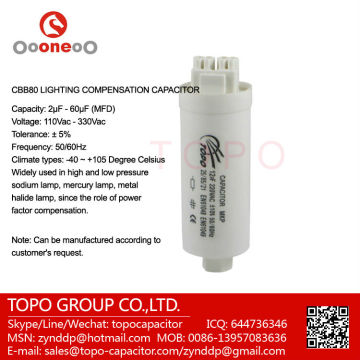 cbb80 capacitor for street light