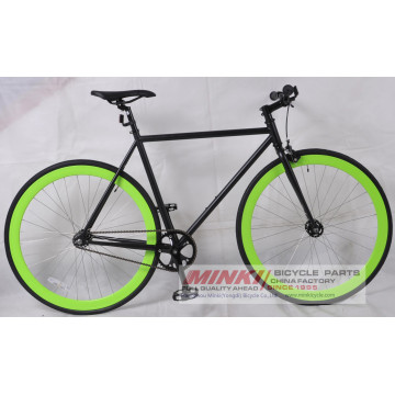 Cromoly Steel Fixed Gear Bicycle (Cog and Freewheel Included)