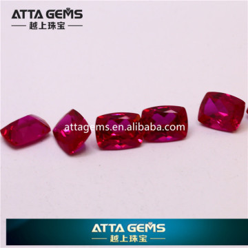 synthetic ruby created sapphire loose gemstone price for jewelry