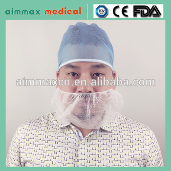 Disposable beard cover/Non woven PP Beard cover /protective beard cover