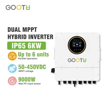 6Kw Hybrid Solar Inverter Ip65 Parallel