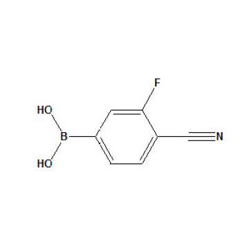 Ácido 4-ciano-3-fluorofenilborónico Nº CAS 843663-18-3