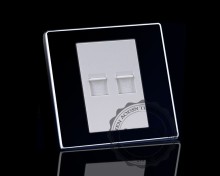 Wall switch Telephone & Computer socket