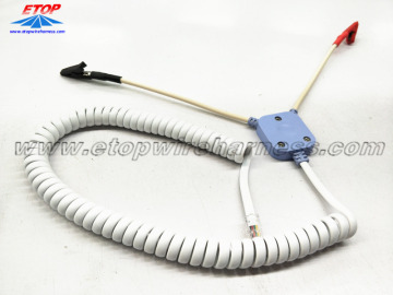 Alligator Clip Cables to RJ45 connector