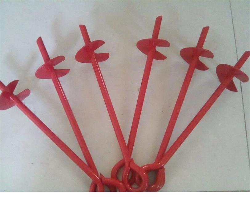 Helical Ground Anchor Steel Ground Spike Earth Anchor