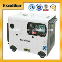 Digital display panel diesel generator set 6kw silent type