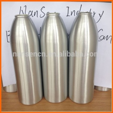 Aluminium Bullet Aerosol Bottle Bullet shape aluminum aerosol cans
