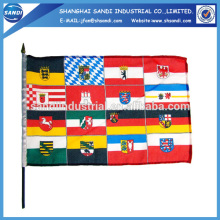 2014 custom hand held flag