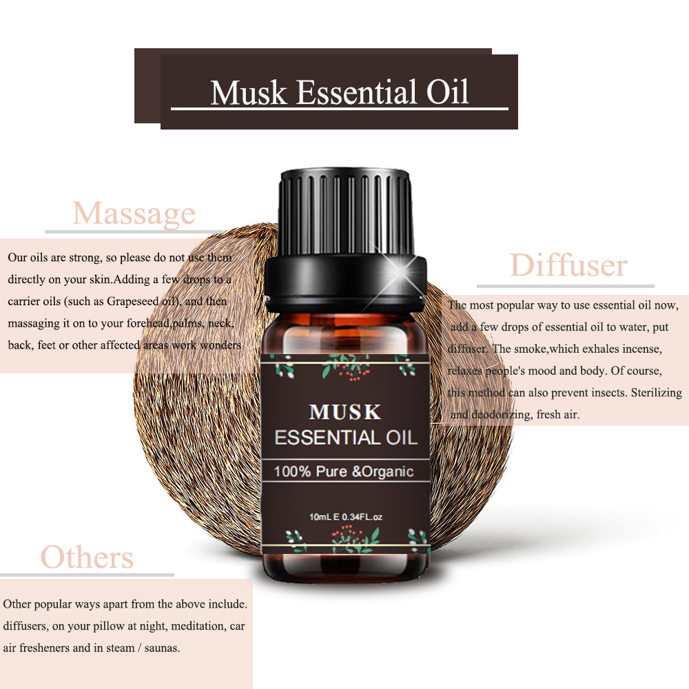 Aromatherapy Musk Essential Oil For Massage Essential Oil