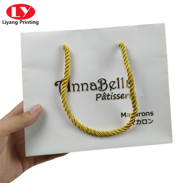 Custom Printed Plain Paper Bags for Jewelry Packaging