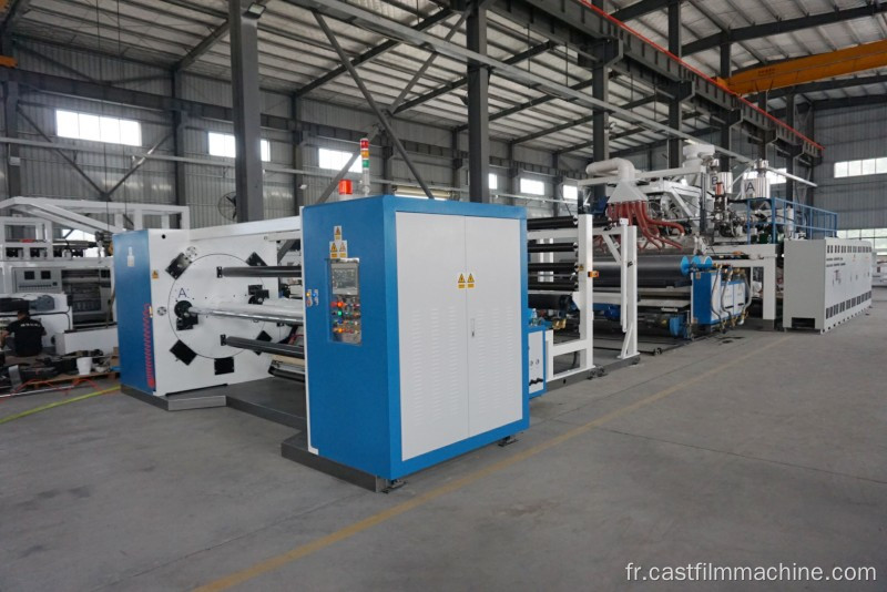 Machine de fabrication de films CPP multicouches pour forfait alimentaire