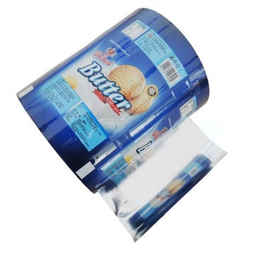 Plastic snack cake roll film packaging