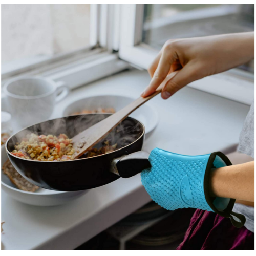 Hittebestendige siliconen keuken oven handschoenen