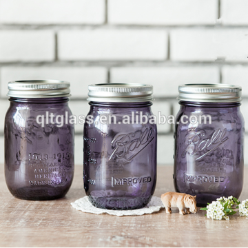 Mason Jar Candle With