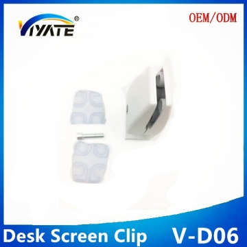 Office Partition Screen glass clip For Desk
