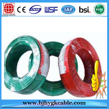 Conductor de cobre PVC aislado Thw Wire Building Wire Electric Wire