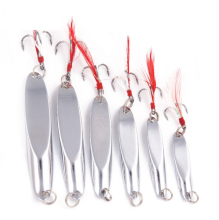 Metal Spoon Lures for Trout - 7g to 40g Artificial Baits with Sequins