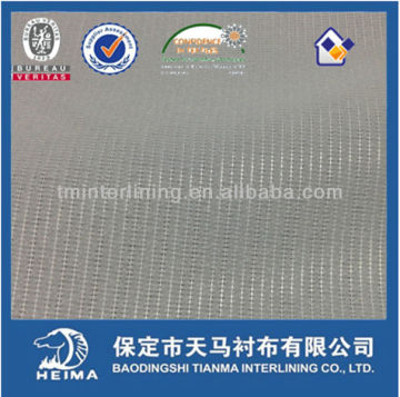 fusible knitting interlinings with reasonable price tailoring material