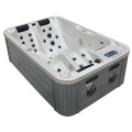 Mini Acrylic Hot Tub with a Lounge Seat