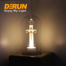 Christian LED Lamp with Catholic Cross - DEC-CROSS