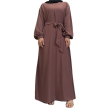 Women's Islamic Abaya: Maxi Jilbab Dress with Long Sleeves - A Plain, Loose Robe for Prayer and Everyday Wear